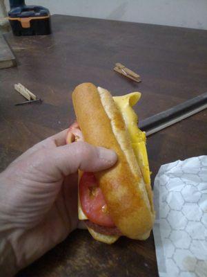 Sheetz pepperoni hoagie