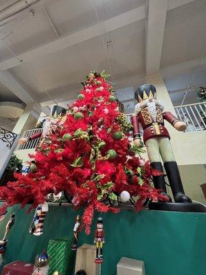 The Interior with the Christmases Past Theme @ Timeless Furnishings in Bakersfield CA.