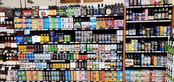 Craft Beer Selection Singles and Packs