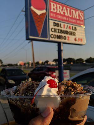 Double dip sundae $2.99