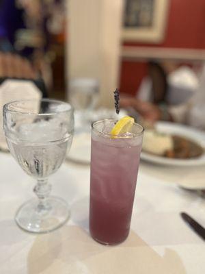 Lavender lemonade