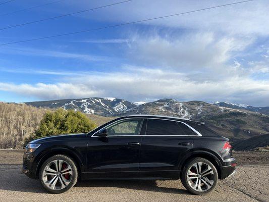 Audi Q8 AWD Luxury SUV Rental Eagle Vail Airport EGE