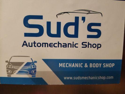 Sud's Hand Car Wash & Auto Mechanic Shop