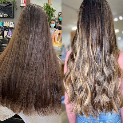 Balayage with Jenne