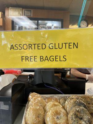 Gluten free bagels