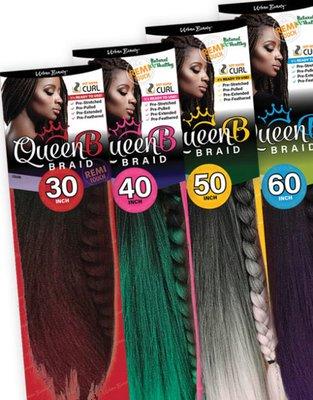 Braiding Hair various colors and lengths