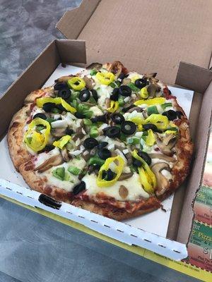 Veggie pizza