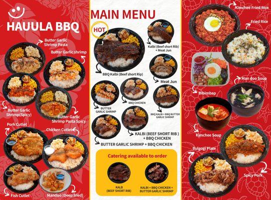 New Designed Menu