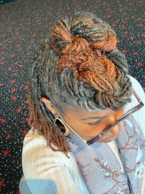 Locs, natural hair, interlocking, loctician