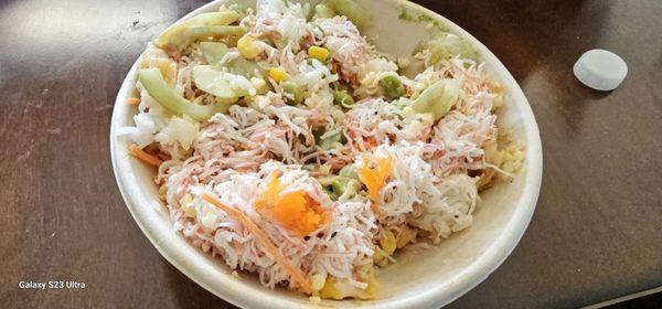 Crab Salad Poke Bowl