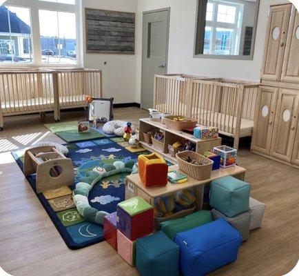 Infant (6 weeks - 12 months) classroom.