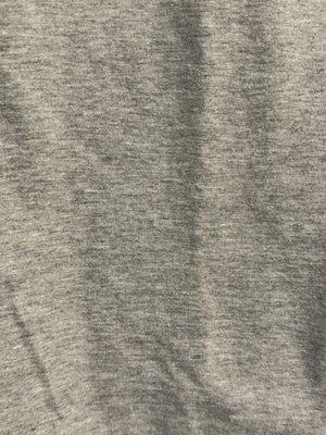 More small stains on shirt received