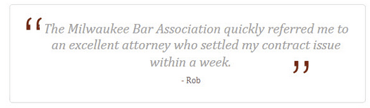 Milwaukee Bar Associations Lawyer Referral Service