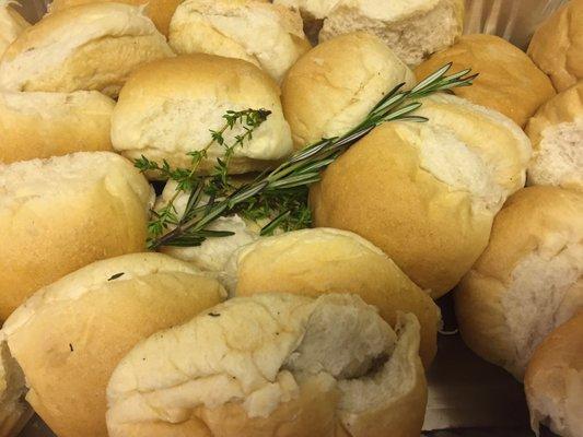 Rolls with rosemary