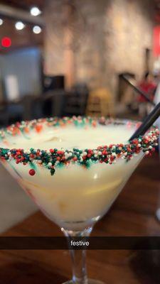 bar christmas drink "santa's cookie"