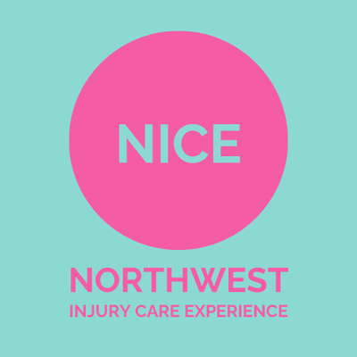 Northwest Injury Care Experience logo with acronym NICE.