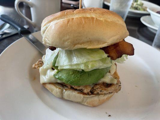 Blackened Chicken Sandwich (avocado add-on)