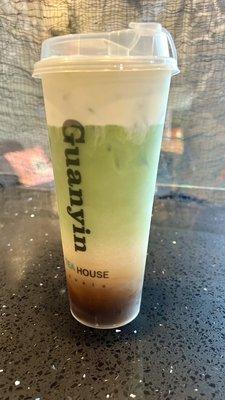 Brown Sugar Matcha Coffee