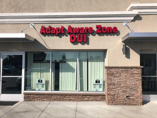 Front view of Adapt aware zone inc DUI/anger management programs