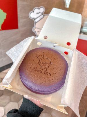 Ube cheesecake