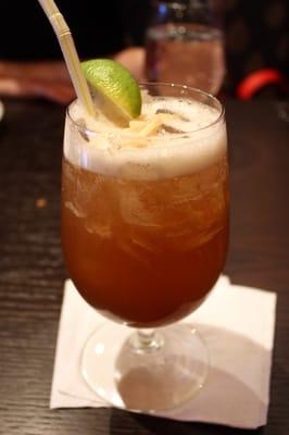 Thai Ginger Tea cocktail.