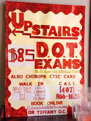 DOT Exams