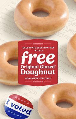 Donut forget to vote!