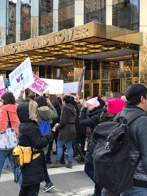 The Women's March 2018. P&V Enterprises did all the technical production.