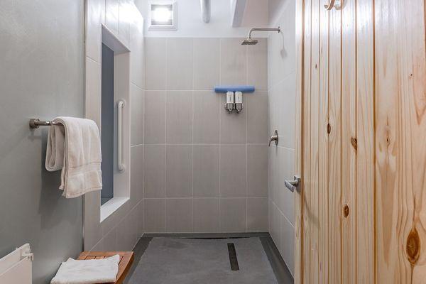 Each float suite features a private shower and changing space.