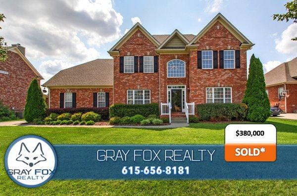 SOLD by GRAY FOX REALTY