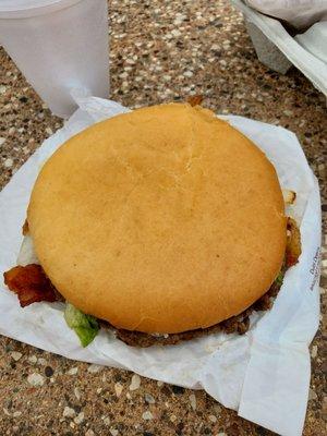 Bacon cheeseburger