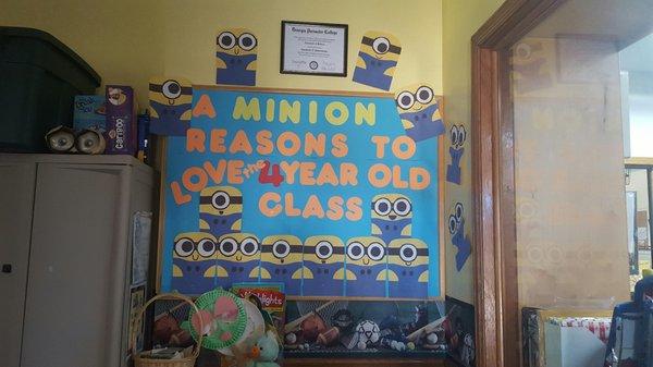 There's more than just a million reasons to love the fours....there's a MINION reasons!!!