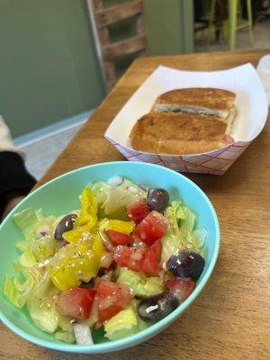 Cuban with Salad