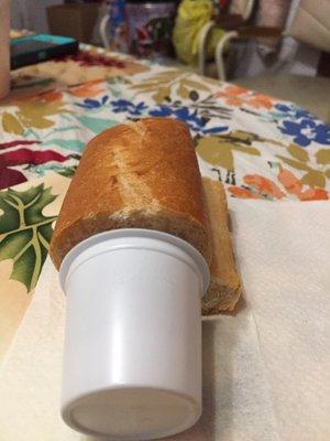 Roll compared to a K cup 2/17/19