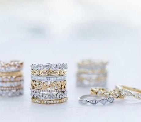 Find the wedding band, anniversary band, or stack you've always dreamed of.