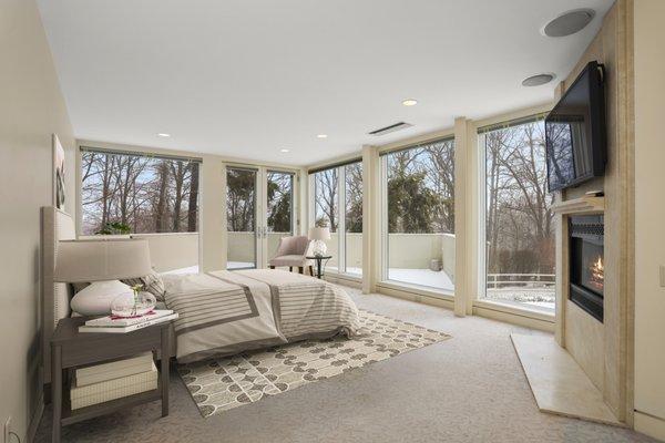 Greenwich CT - Main Bedroom