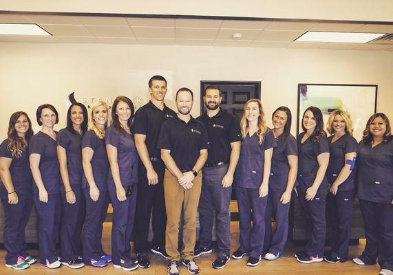 The team at Stanlick Chiropractic. 2017.