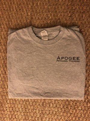 Free T-Shirt: Apogee Personal Training