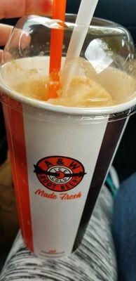 Root beer float