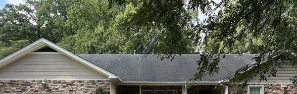 Before: Sad old roof