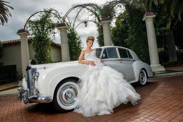 1962 Rolls Royce classic wedding car