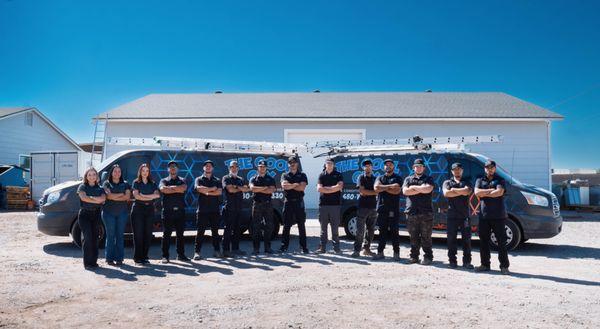 Meet our Cool Team of Experts! They are ready to meet your Cooling and Heating needs.