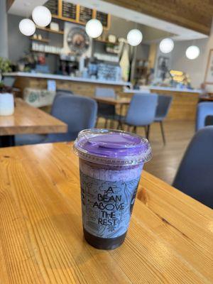 Cold Brew with Ube cold foam