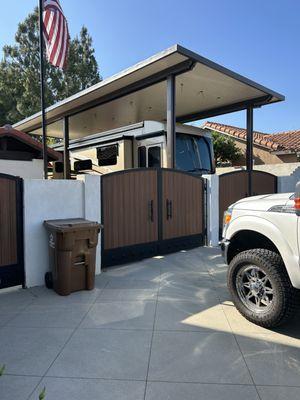 Custom Built RV Patio Cover