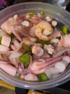 Seafood salad