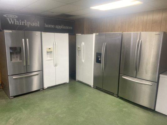 Come see our large inventory of refrigerators