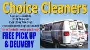 Free local pick up and delivery for all your Dry Cleaning needs!!!