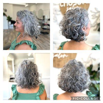 Before and after pictures . Curly hair haircut. Natural hair. Curls and some shaping up @chosensalonclovis @barbergirl559