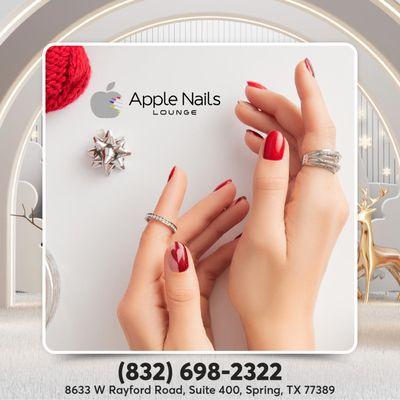 Unwrap the magic of the season with a festive manicure, because your fingertips deserve to shine bright this holiday Xmas!