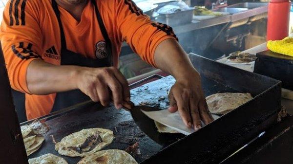 Fresh tacos - a food tour doesn't get much better than this!